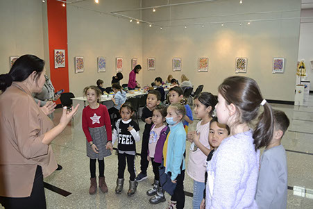 Мастер-классы и выставка картин по интуитивной живописи "Фонтан искусства" в Астане (Нур-Султане)